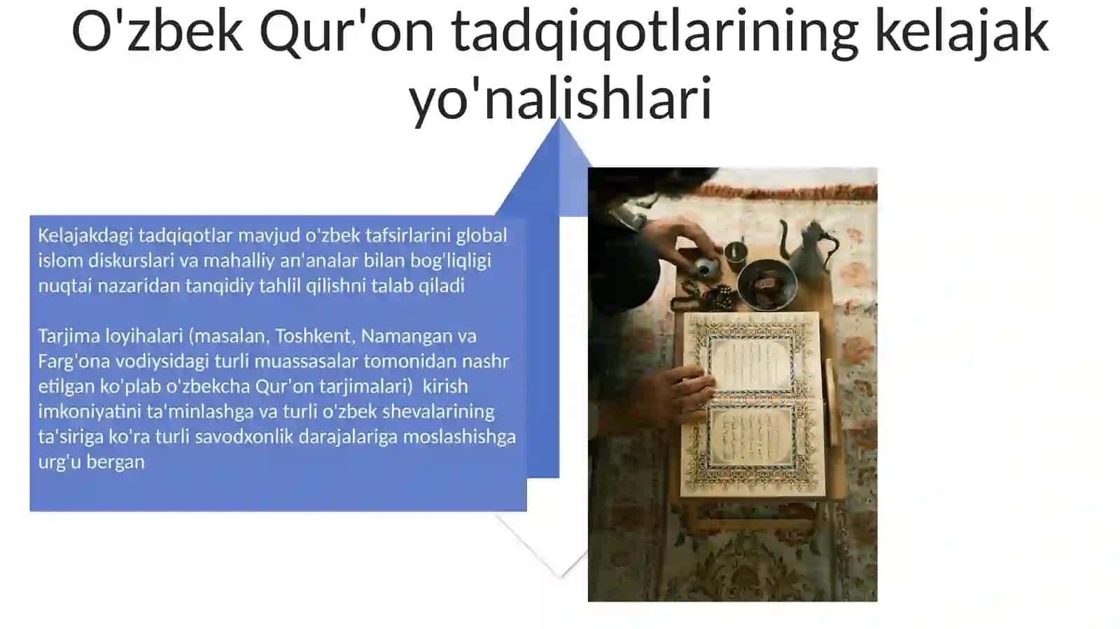 Mustaqillik yillarida Qu'ronning o'zbek tiliga tarjima qilinishi va tavsiflar 4