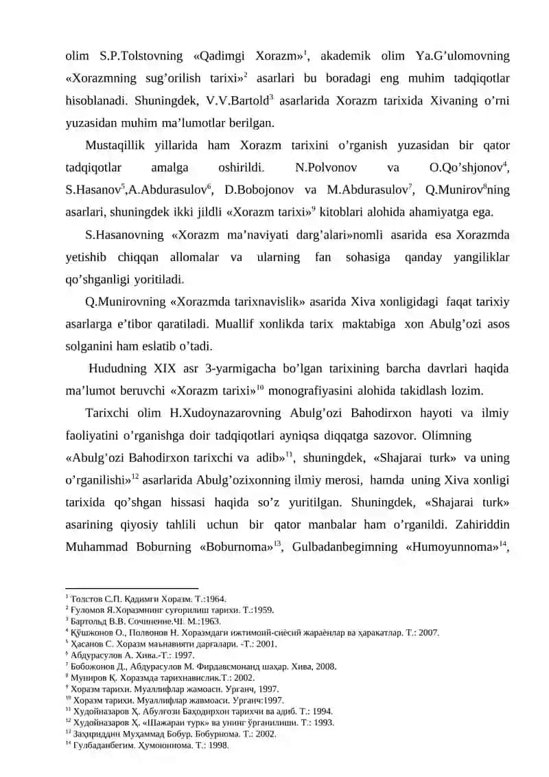 XIVA XONLIGI TARIXIGA DOIR MANBALAR TASNIFI 4