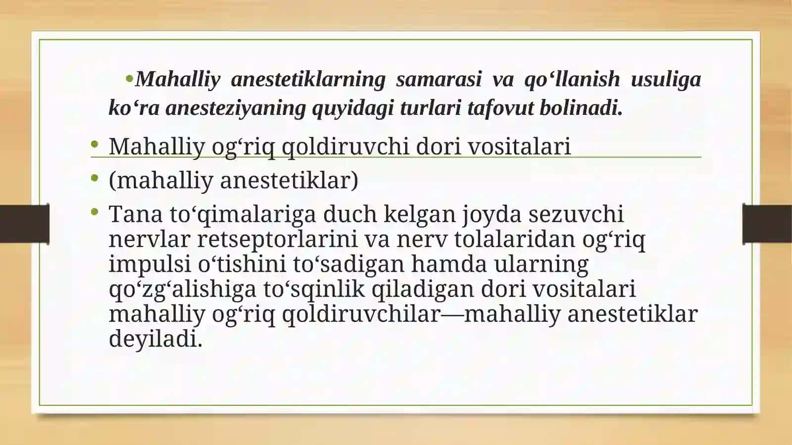 Periferikasabtizimigata`sirqiladiganvositalar. Afferentinnervatsiyasigata`siretuvchivositalar 4