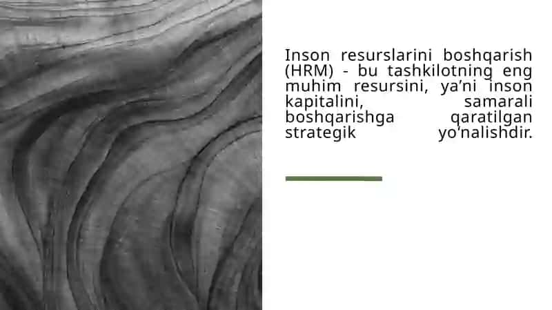 Inson resurslarini boshqarish(HRM 4