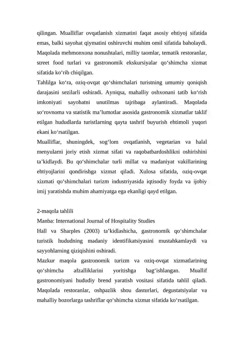 Oziq-ovqat xizmati qo'shimchalari afzalliklari 4