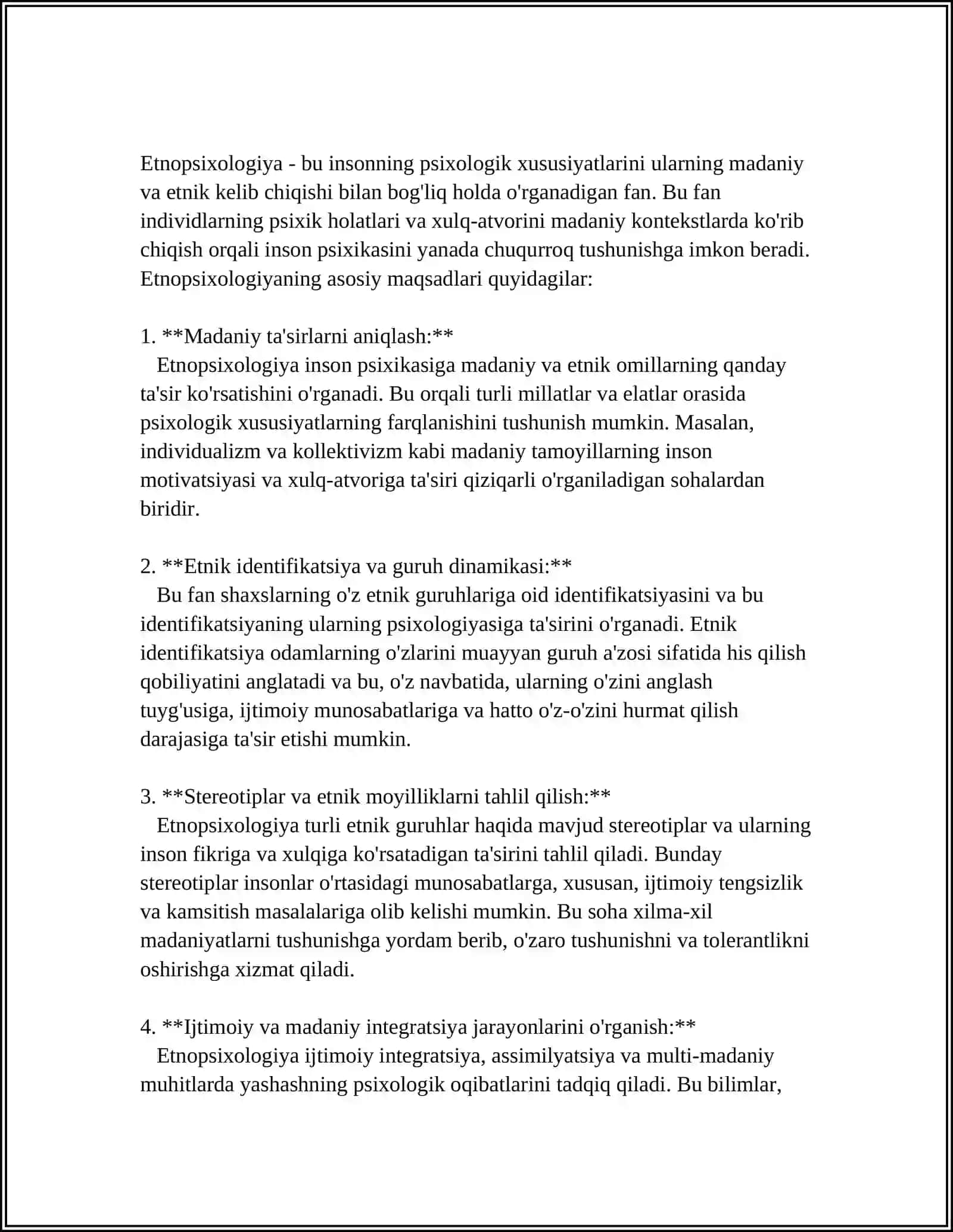 ETNOPSIXOLOGIYANING PREDMETI VAZIFALARI METODLARI 4
