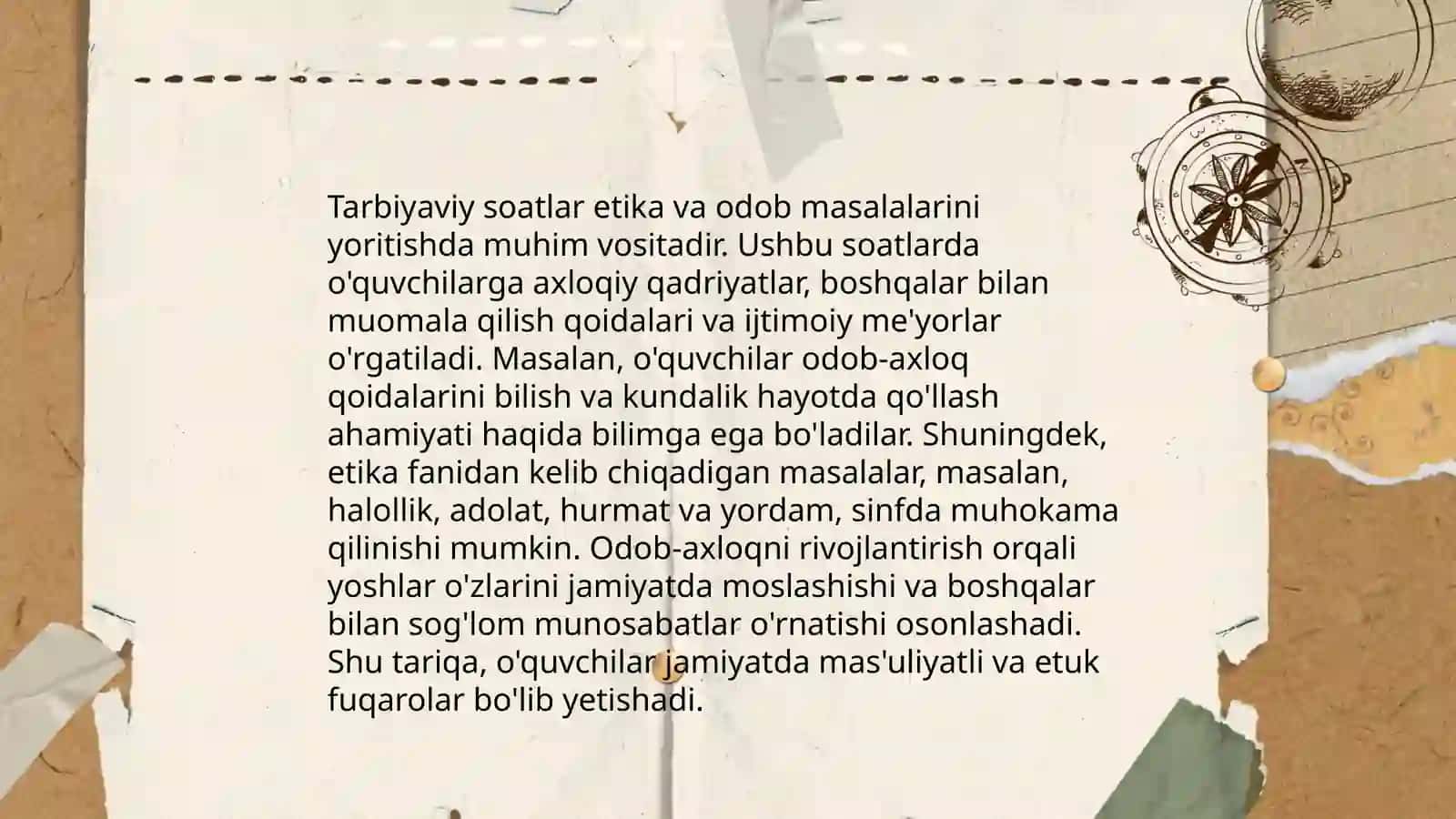 Guruhda tarbiyaviy soatlarni tashkil etish pedagogik jarayon sifatida 4