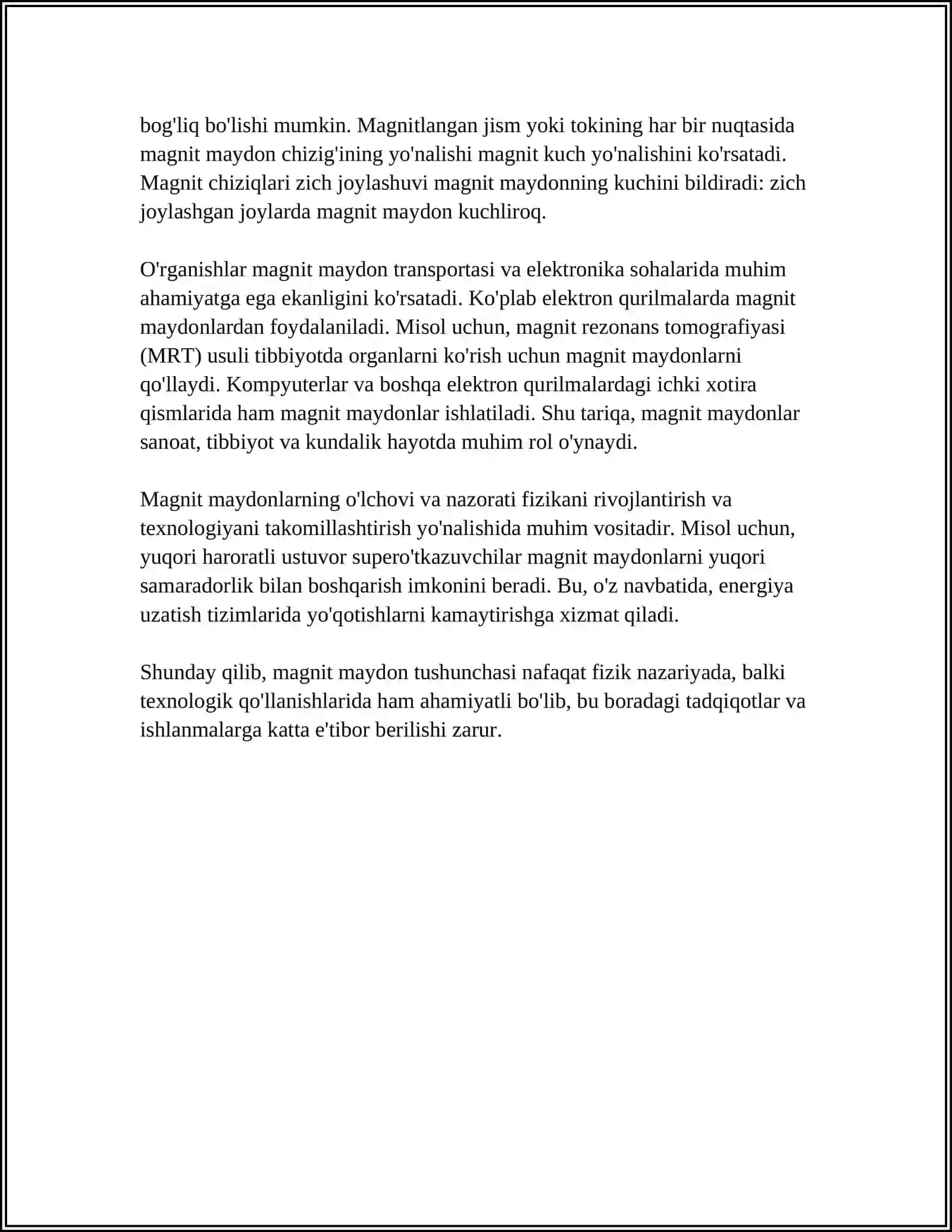 OZGARUVCHI MAGNIT MAYDON 4