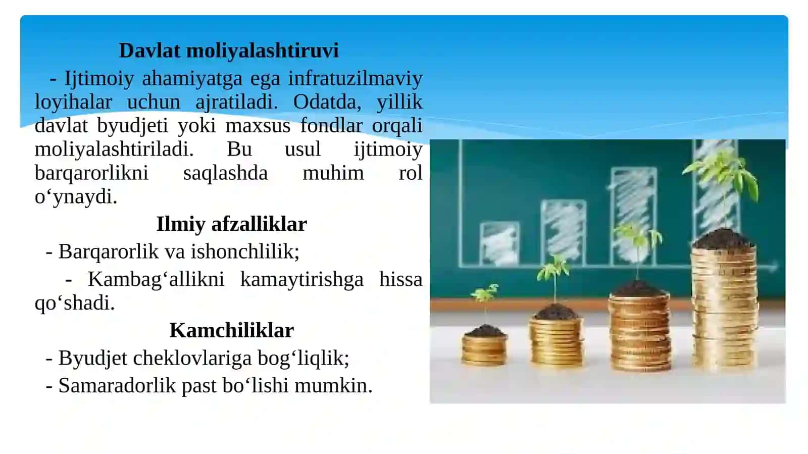 Moliyalashtirish shakllari 4