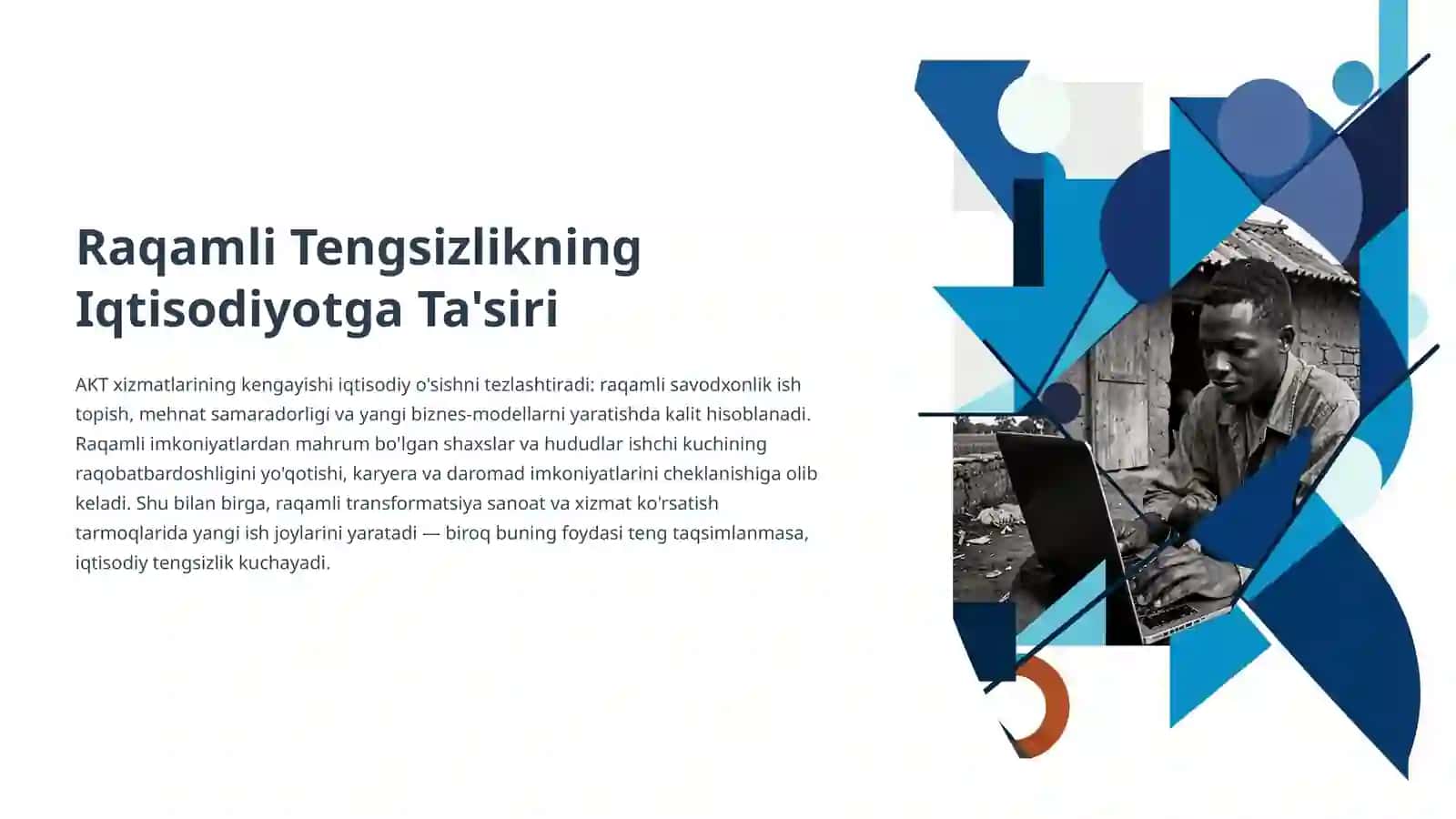 Raqamli Tengsizlik Muammolari va Vaziyat Tahlili 4