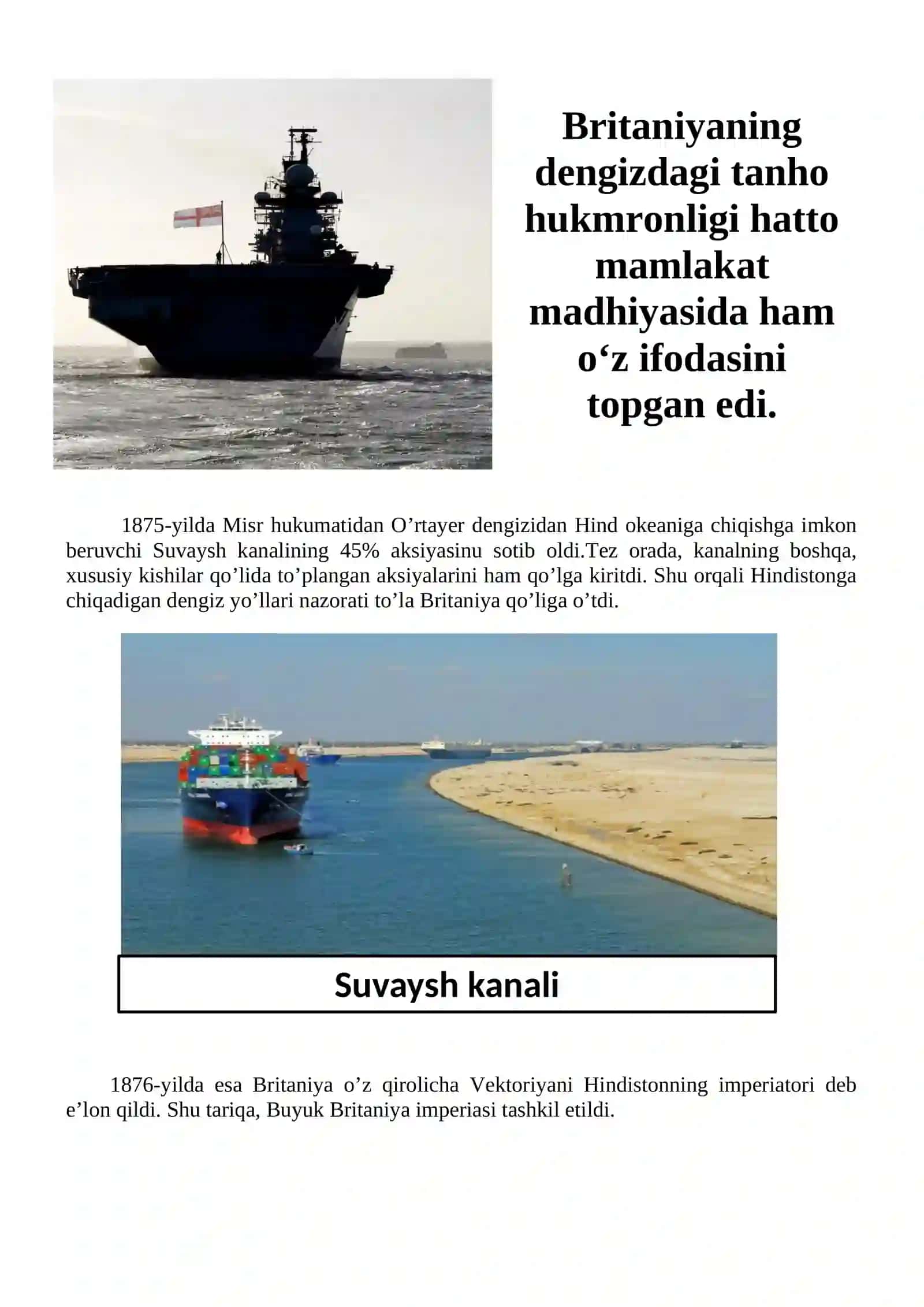 9-sinf Jahon tarixi fanidan ochiq dars ishlanma. Buyuk Britaniyaning tashqi siyosati 4