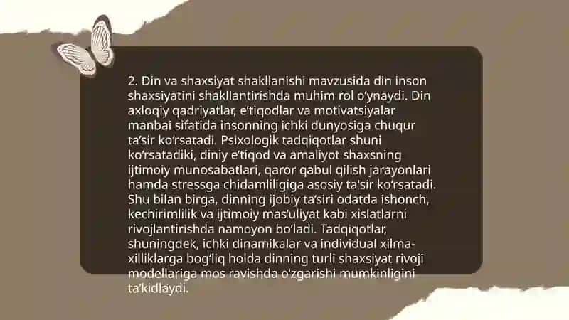 Din psixiologiyasi predmeti va rolini organish 4