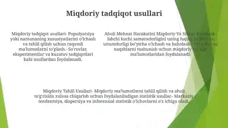 Aholi Mehnat Harakatini Miqdoriy Va Sifatiy Baholash 4