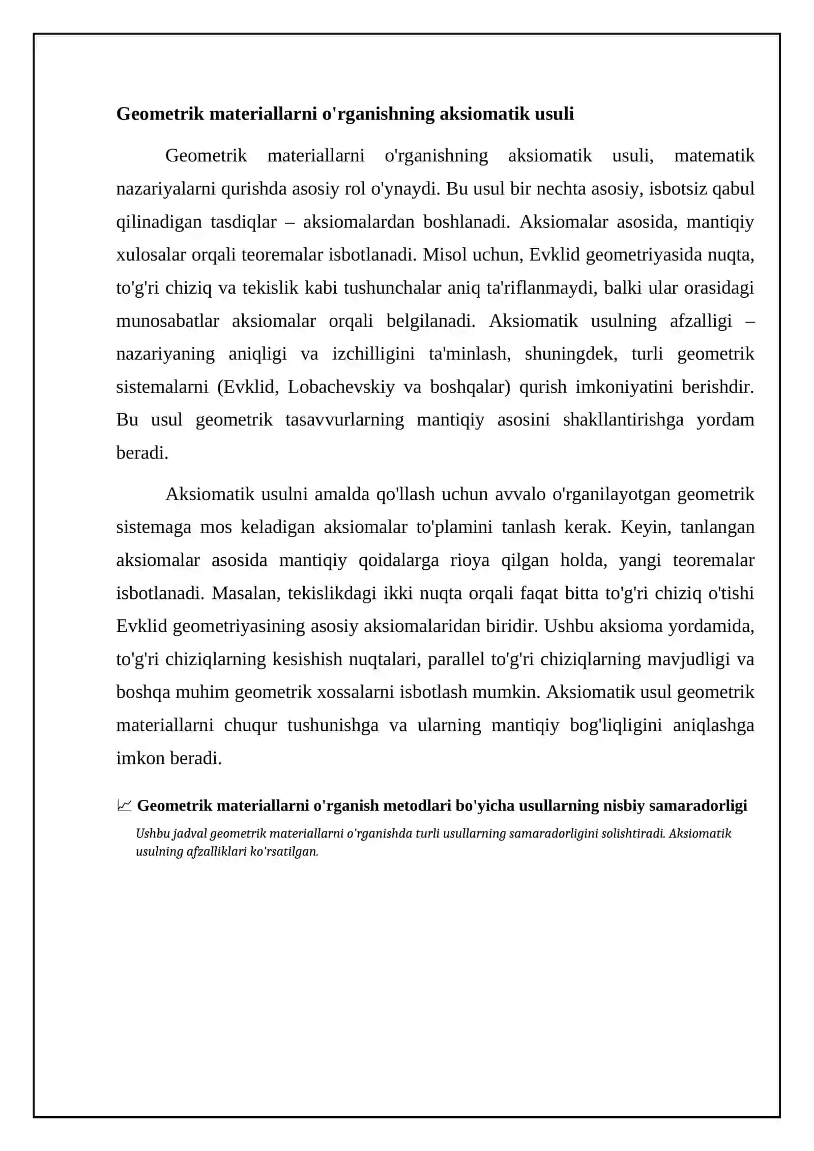 Geometrik materiallarni o'rganish metodlari 4