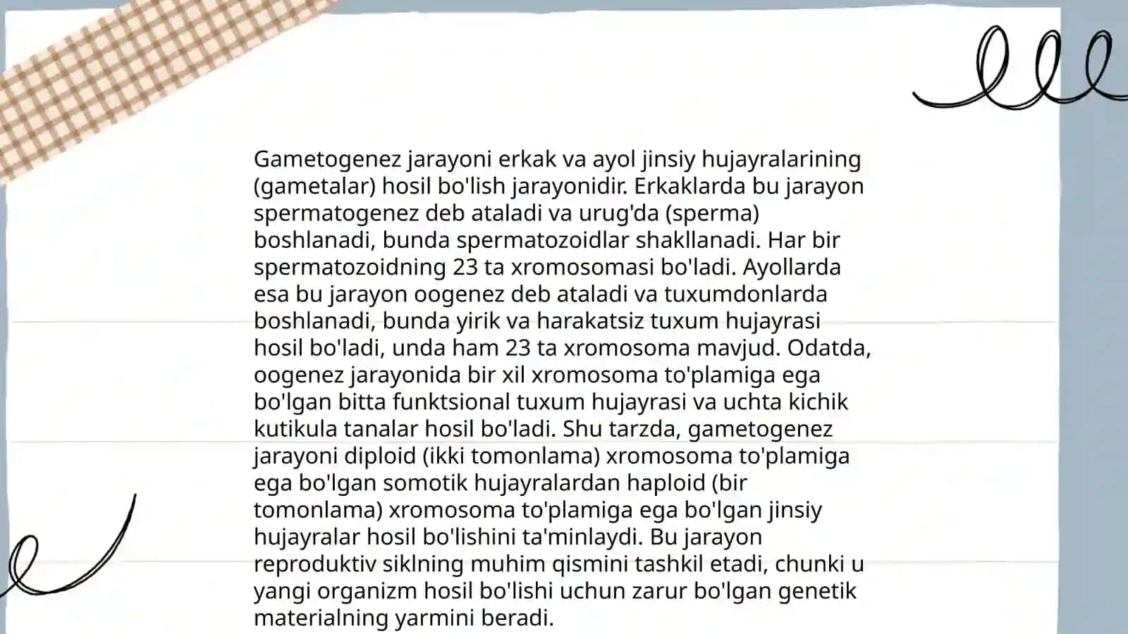 Odamlar embriologiyasi asoslari 4