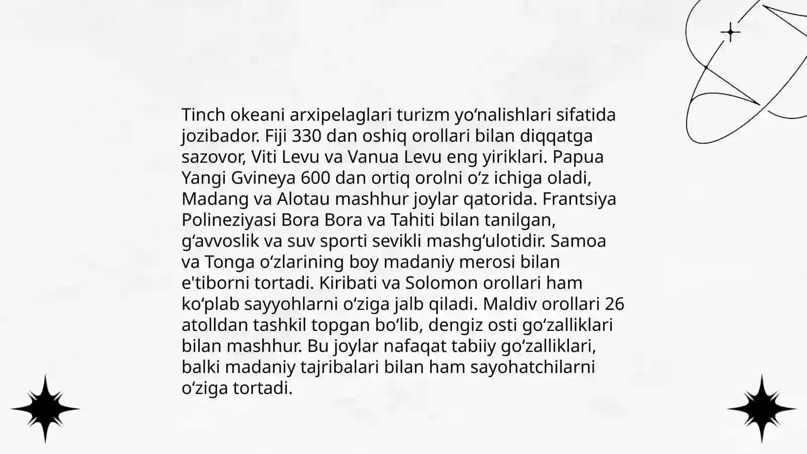 Okeaniya mamlakatlari turizimi 4