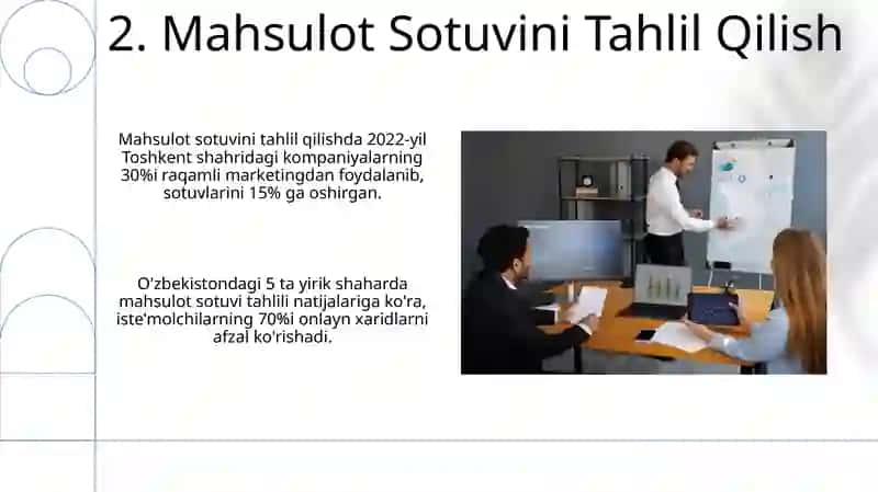 Mahsulot sotilishi taxlili va rejalashtirilishi 4