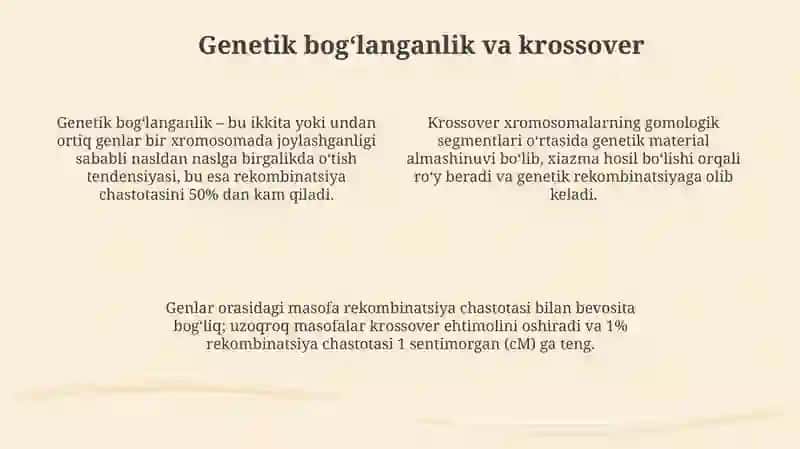 Bog'langanlik va Krossover 4