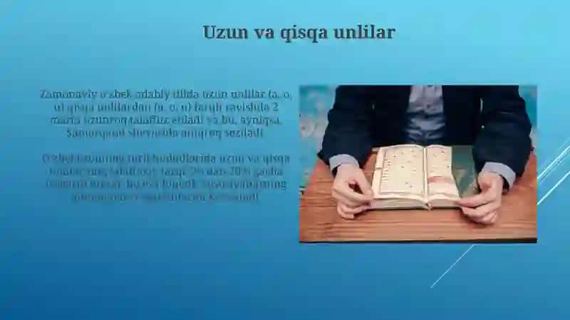 Zamonaviy o‘zbek adabiy tili vokalizmi 4