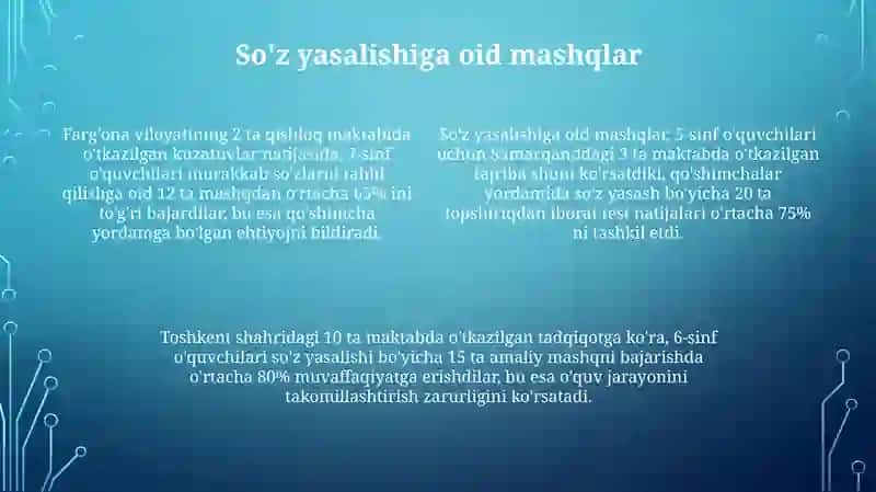 Ona tili darslarida o'tkaziladigan leksik semantik ishlar 4