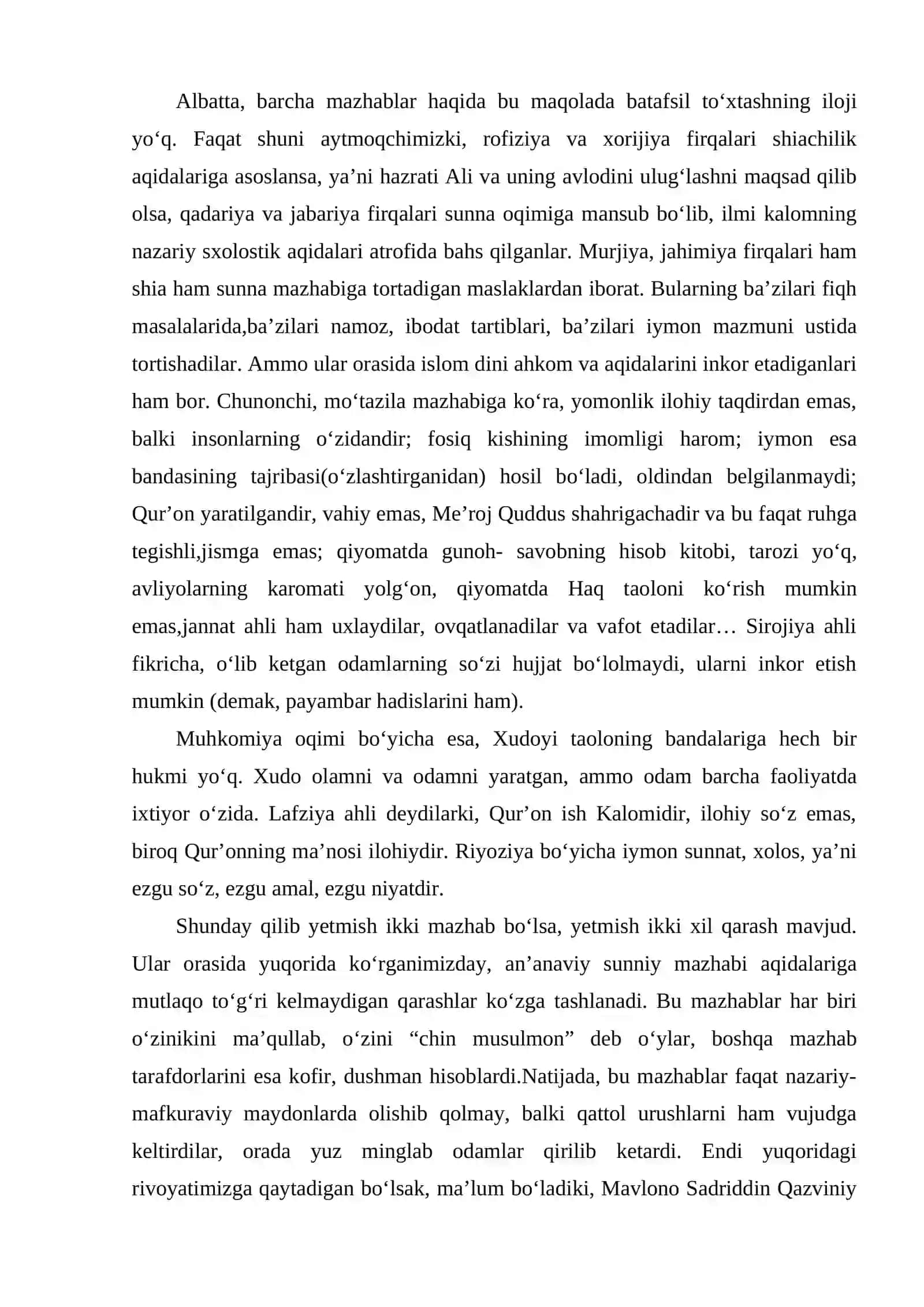 “Masnaviyi ma’naviy”da botiniy ma’no talqini 4