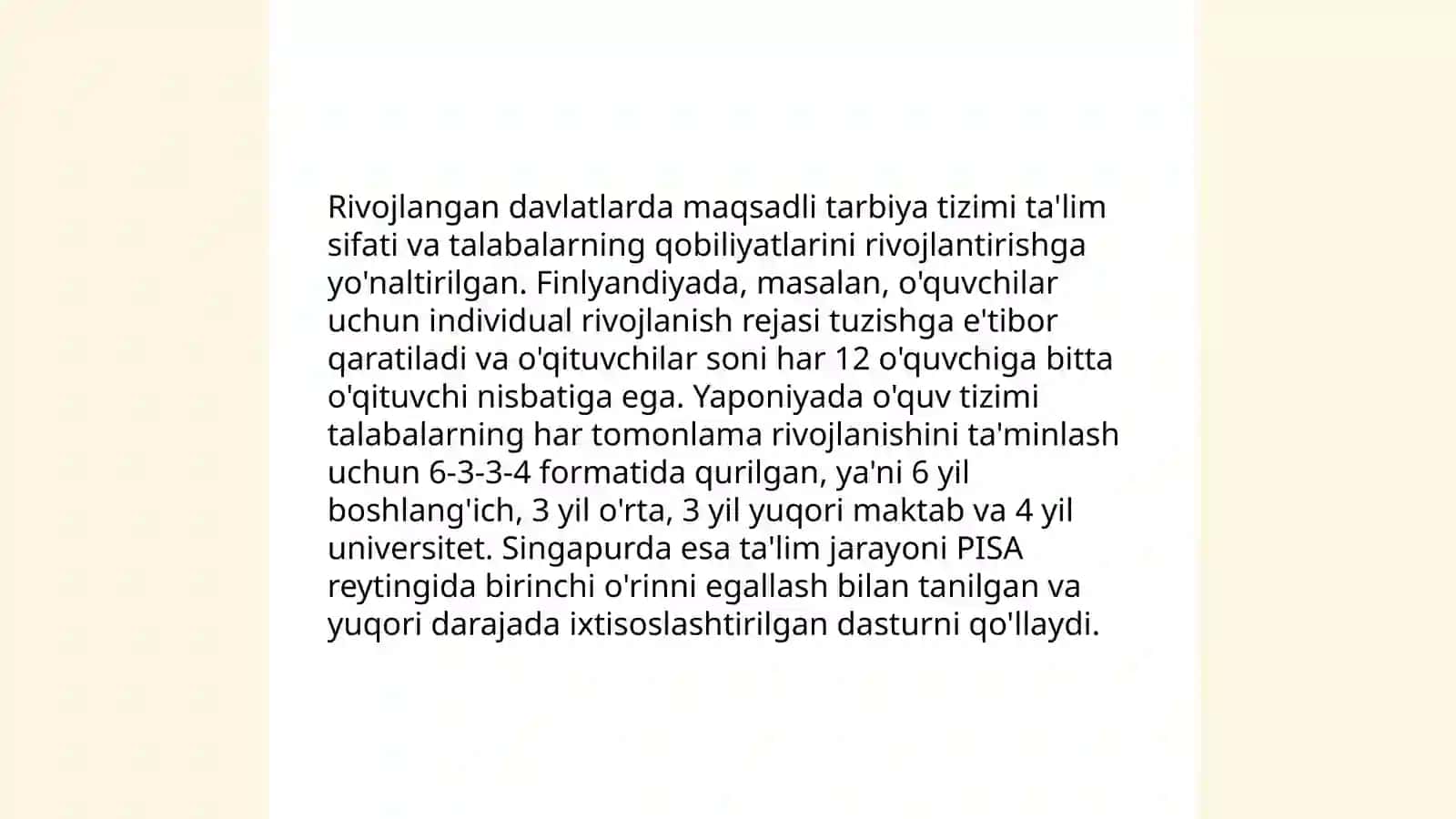 Jahonning rivojlangan mamlakatlari tarixi 4