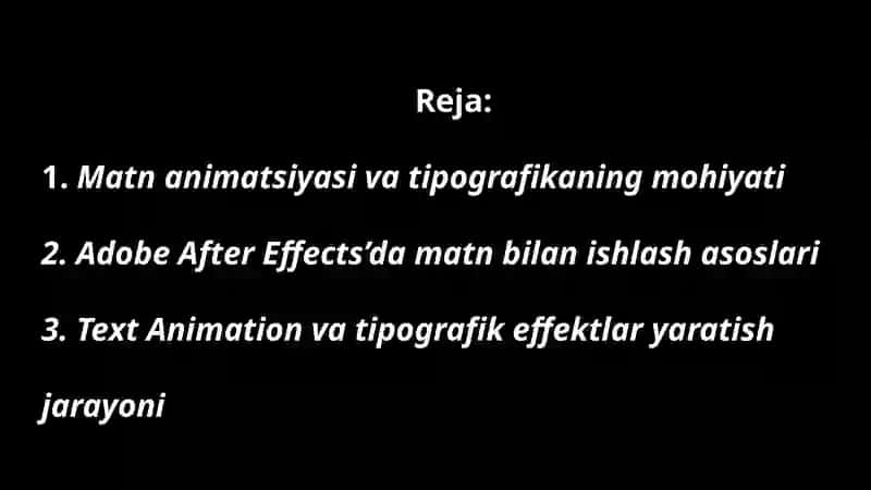 Text Animation tipografika va matn animatsiyasi 4