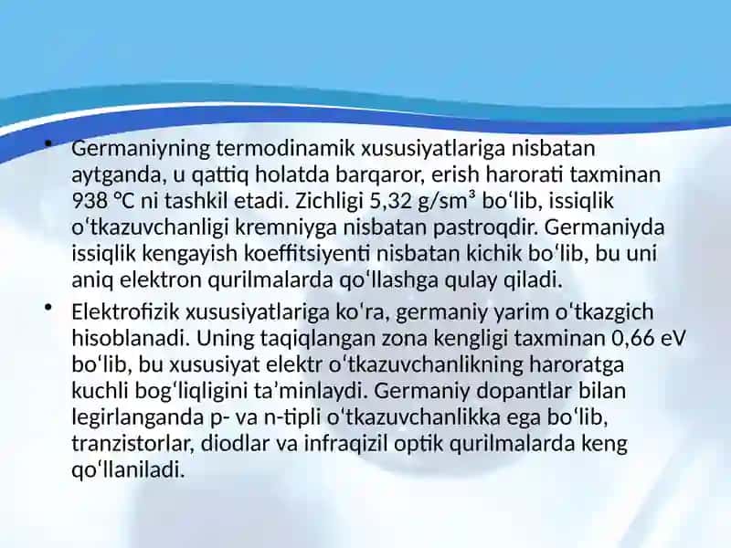 Yarim O’tkazgichlar va Dielektriklar Fizikasi 4
