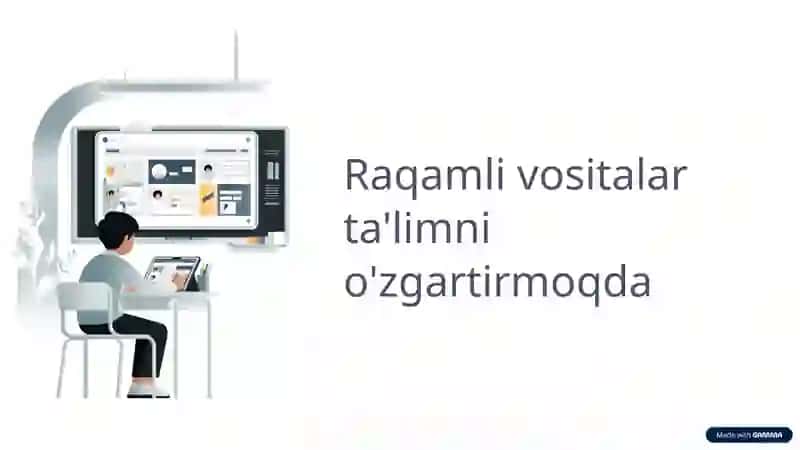 Ta'limda raqamli kompetensiyalarni rivojlantirish. 4