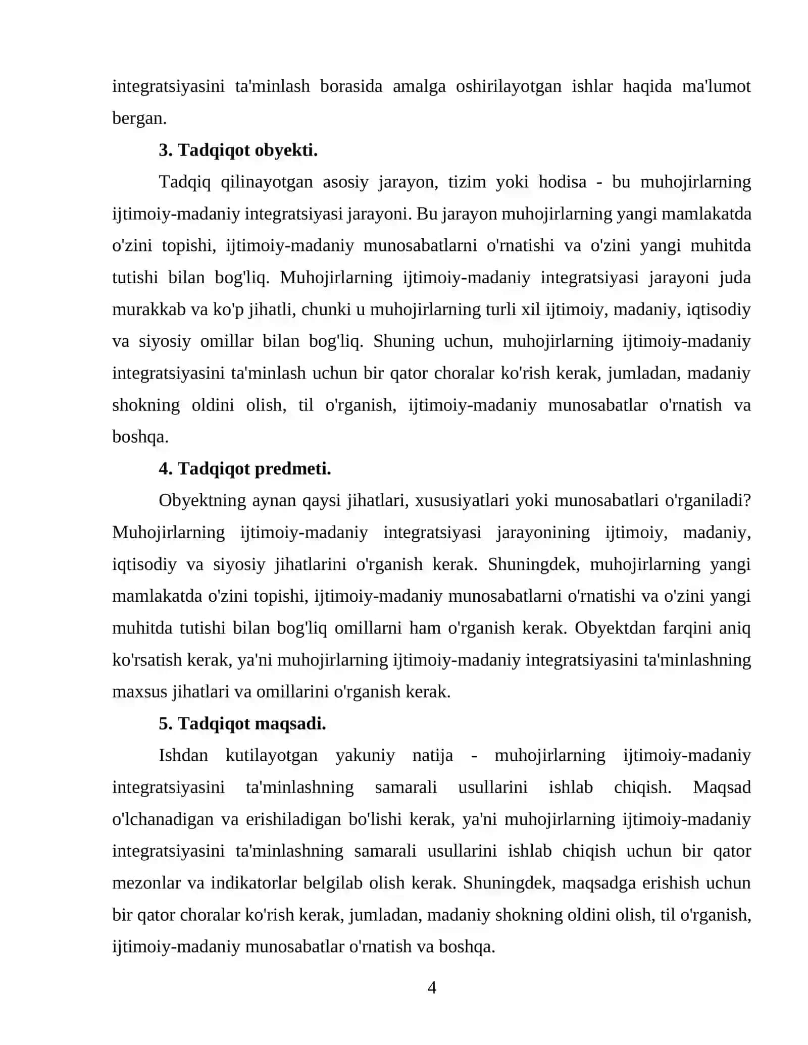 Madaniyatlararo muloqot va madaniy shok: muhojirlar misolida 4