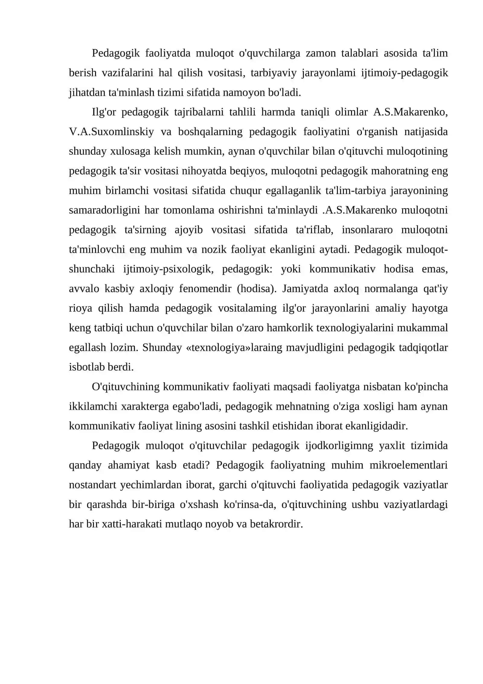 O'qituvchining kasbiy faoliyatida muloqot tizimi 4