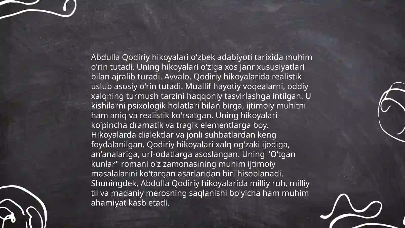 Abdulla Qodiriyning hikoyalari 4