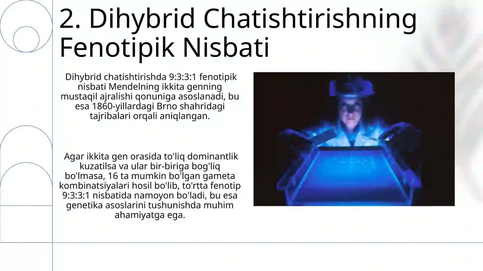 Dihybrid Chatishtirishga Kirish 4