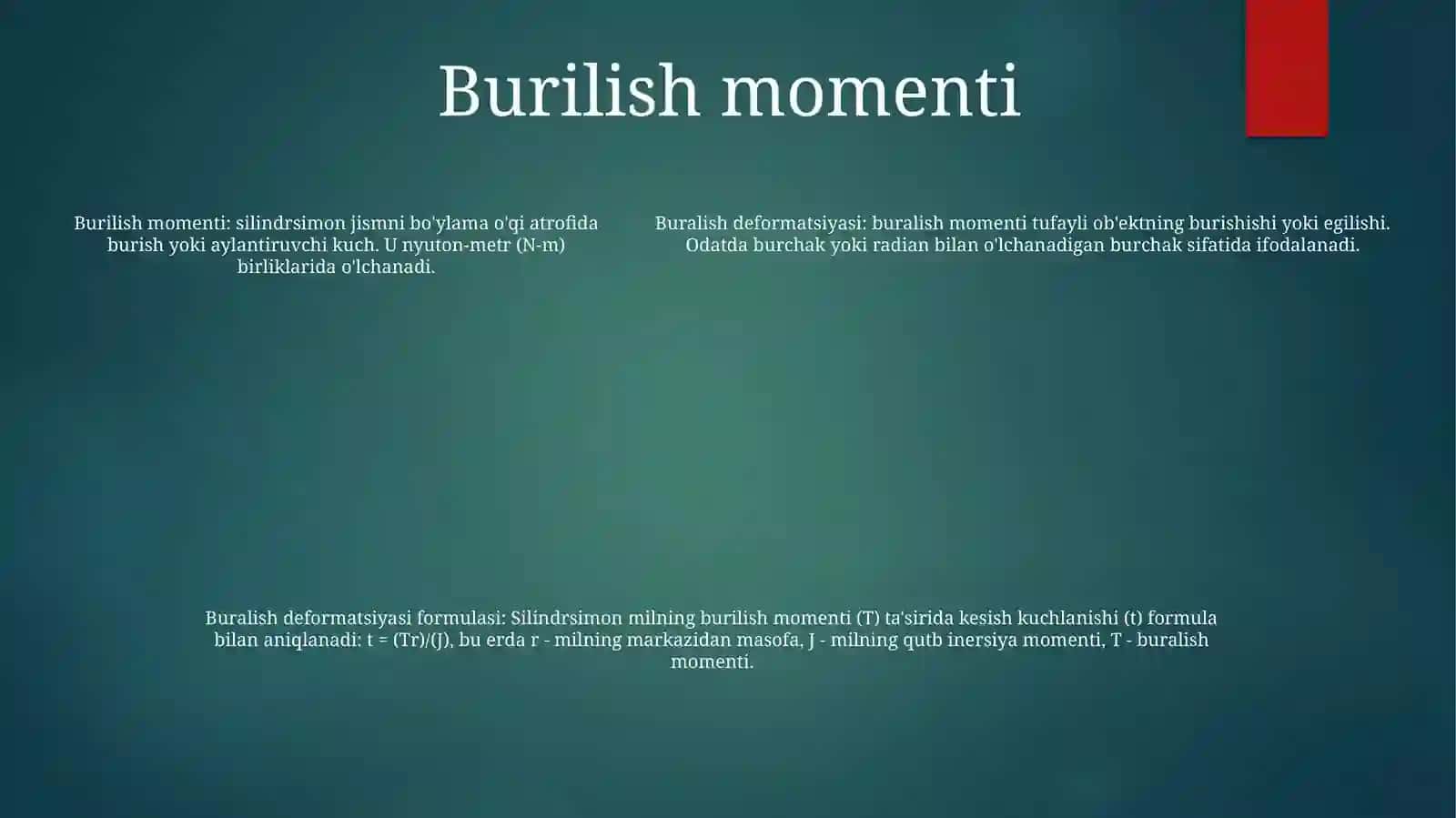 Buralish Deformatsiyasi 4