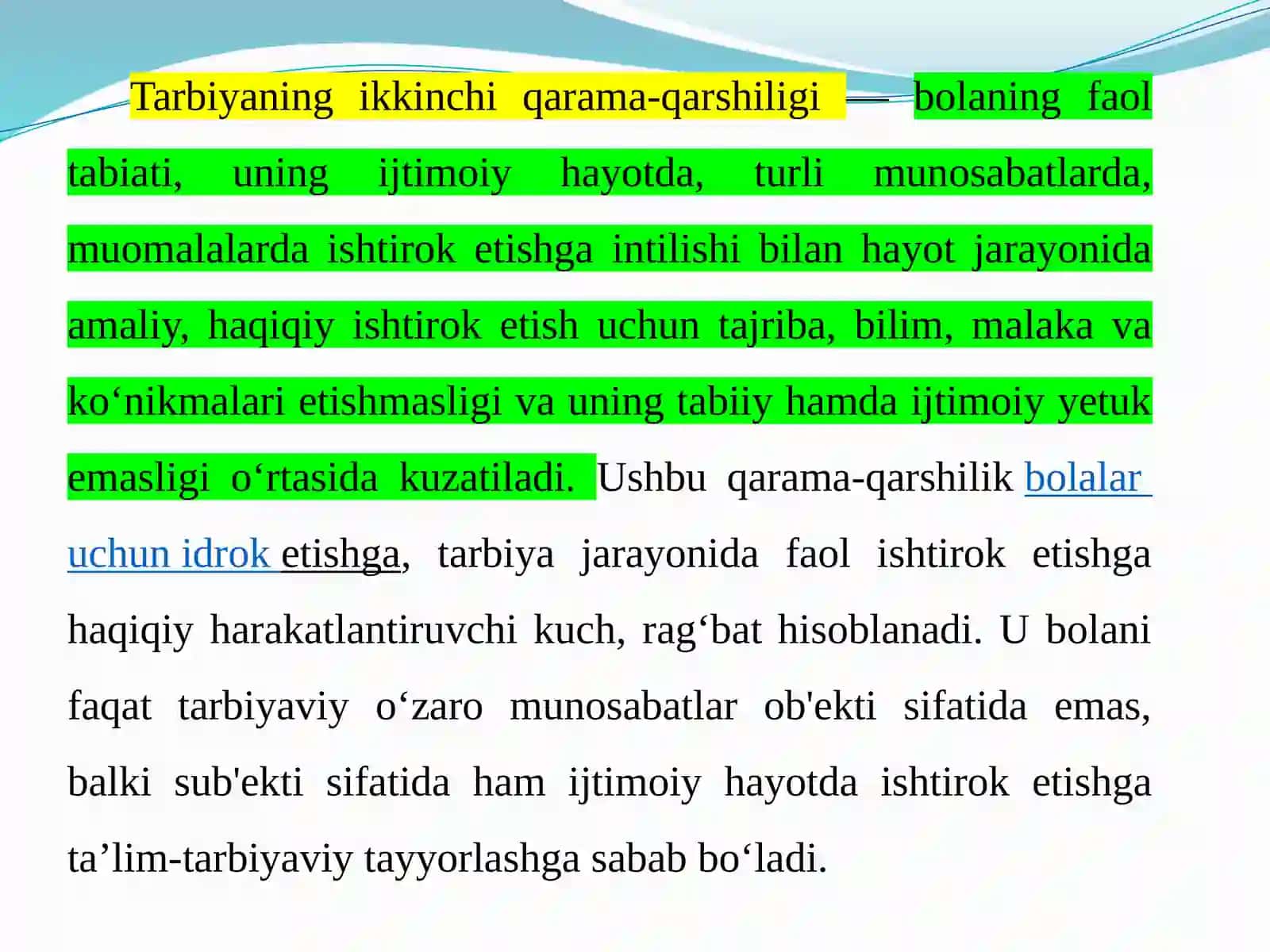 Pedagogik korreksiyani guruhli va individual tarzda tashkil etish 4