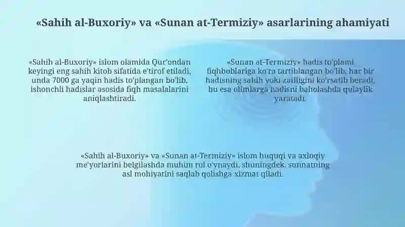 Imom Buxoriy va Imom Termiziylar hayoti va ilmiy faoliyati 4