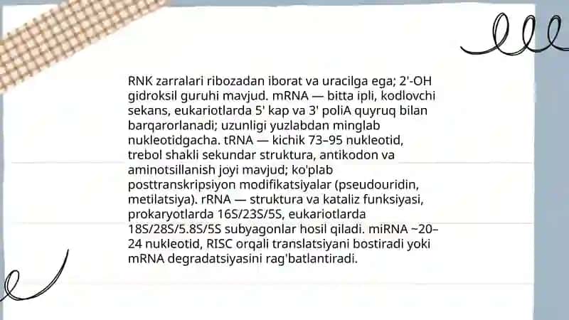 Irsiyatning molekulyar asoslari 4