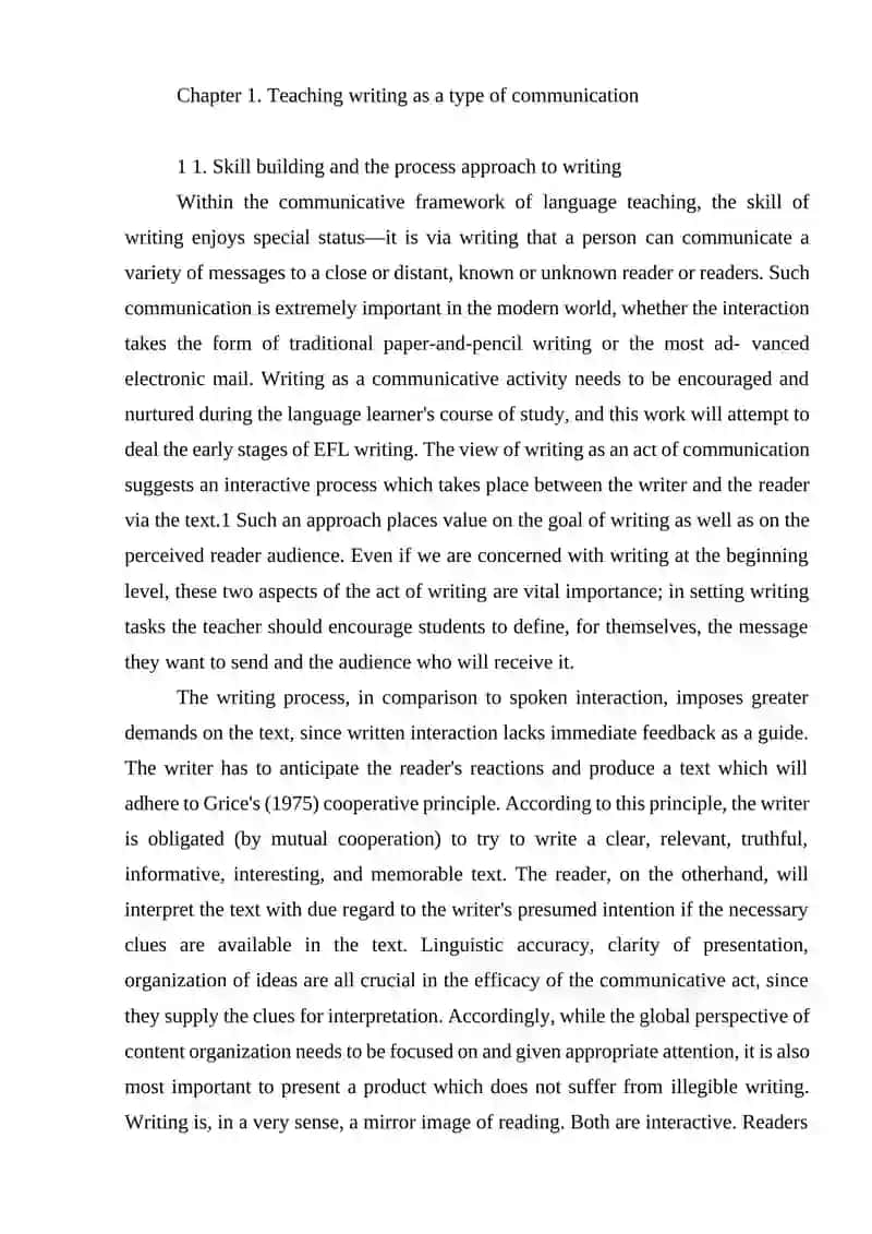 Teaching Writing Skills 4