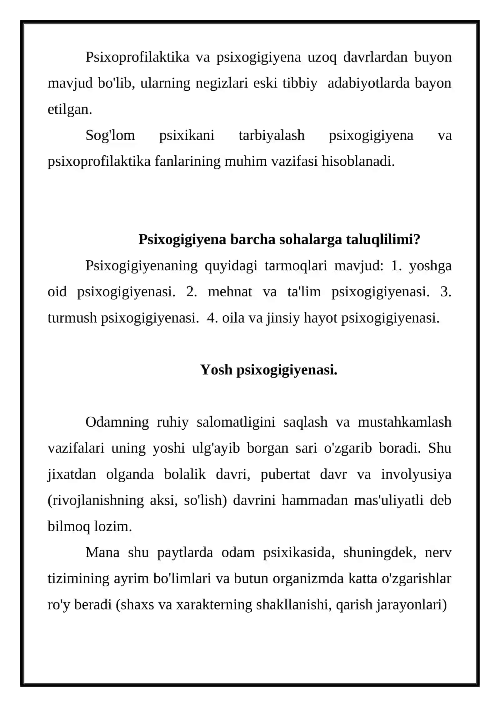 Psixogigiyena va psixoprofilaktika 4