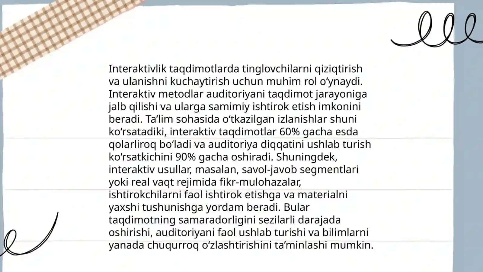 Interaktiv taqdimotlar yaratish 4