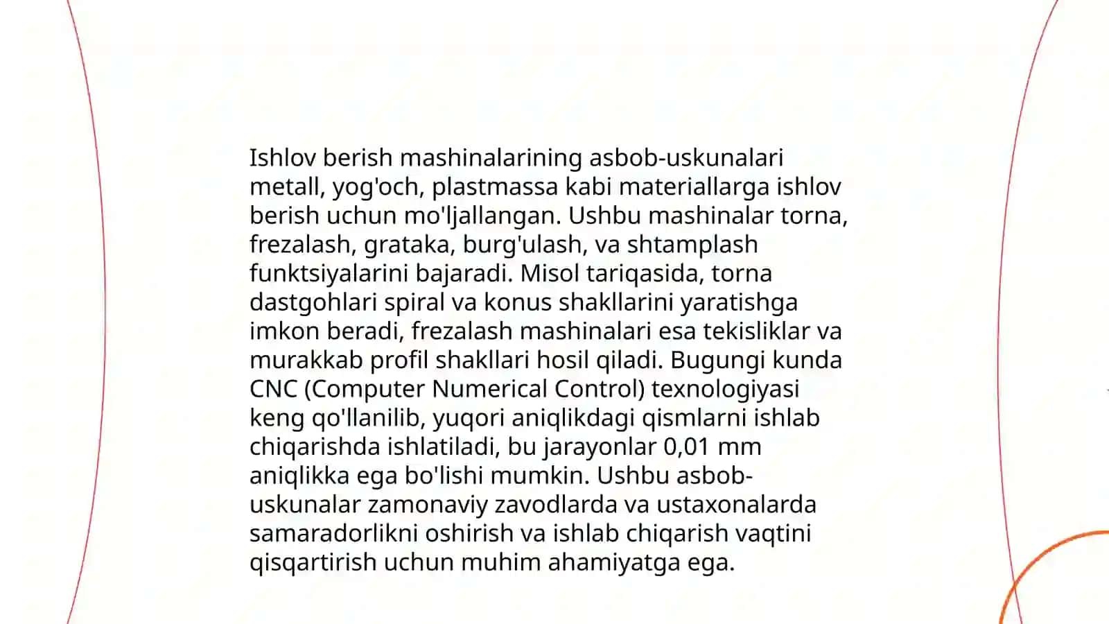 Kochat oralariga ishlov berish mashinalari 4
