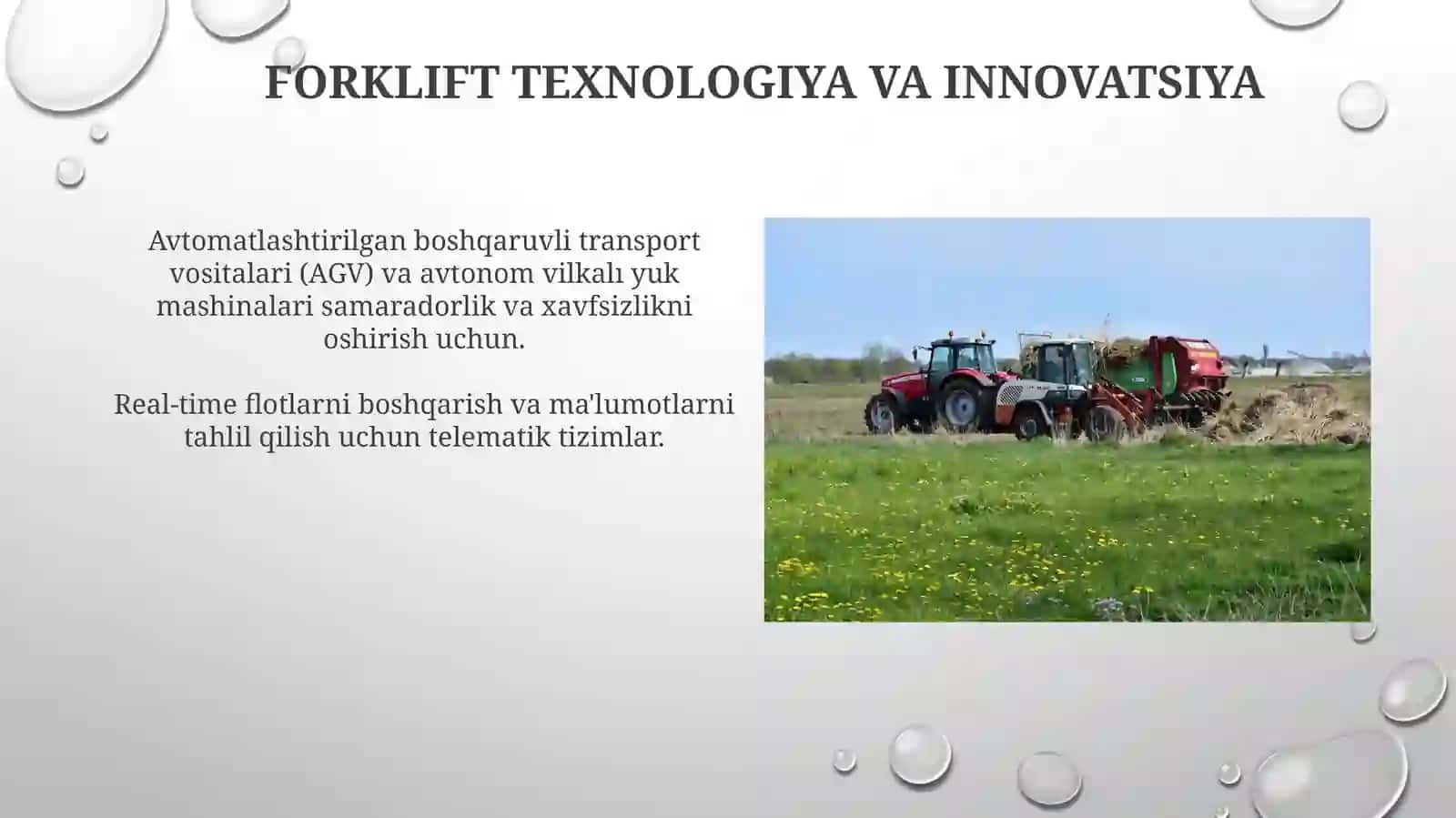 Forkliftlarni texnik xizmat ko'rsatish 4