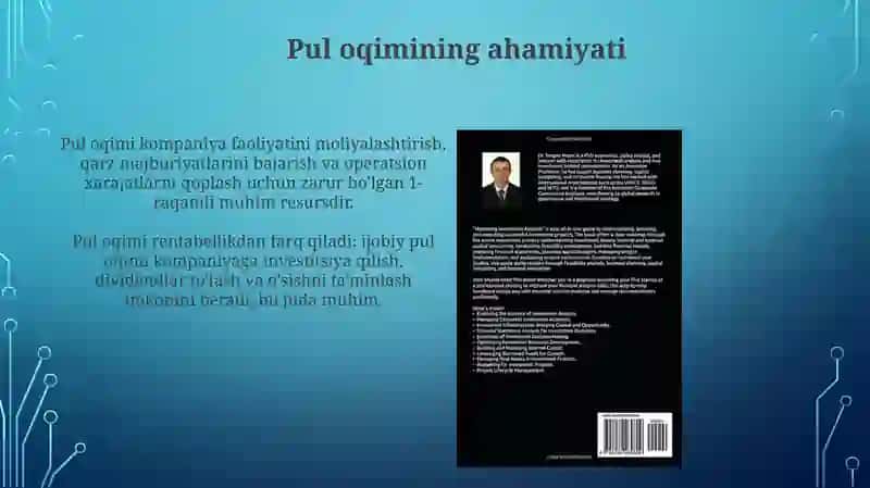 Moliyaviy oqimlarning mazmuni va ularni boshqarish 4