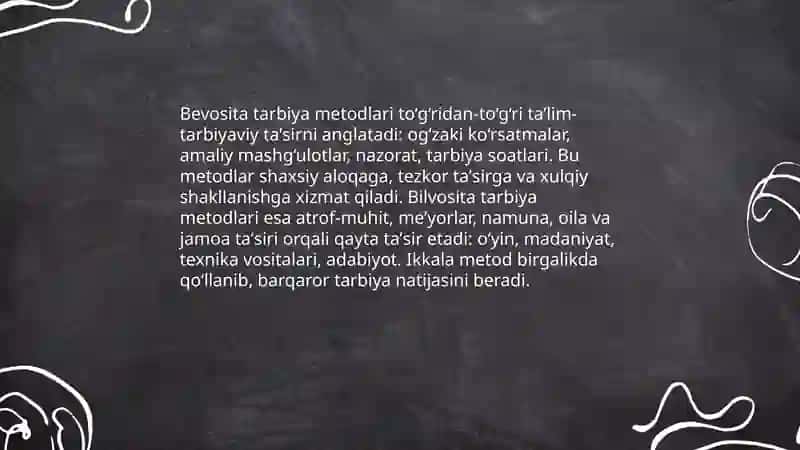 Tarbiyaning umumiy metodlari 4
