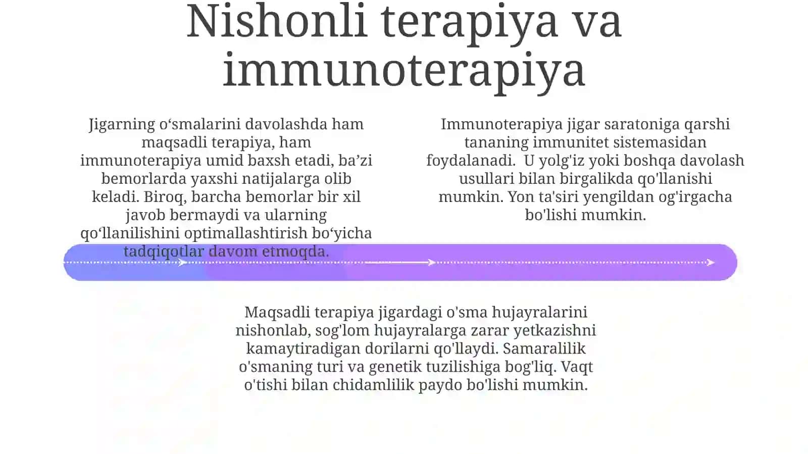 Jigar o'smalari turlari va xususiyatlari 4