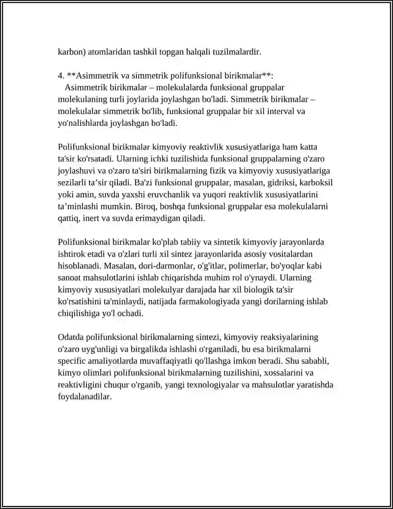 POLIFUNKSIONLAL BIRIKMALAR 4