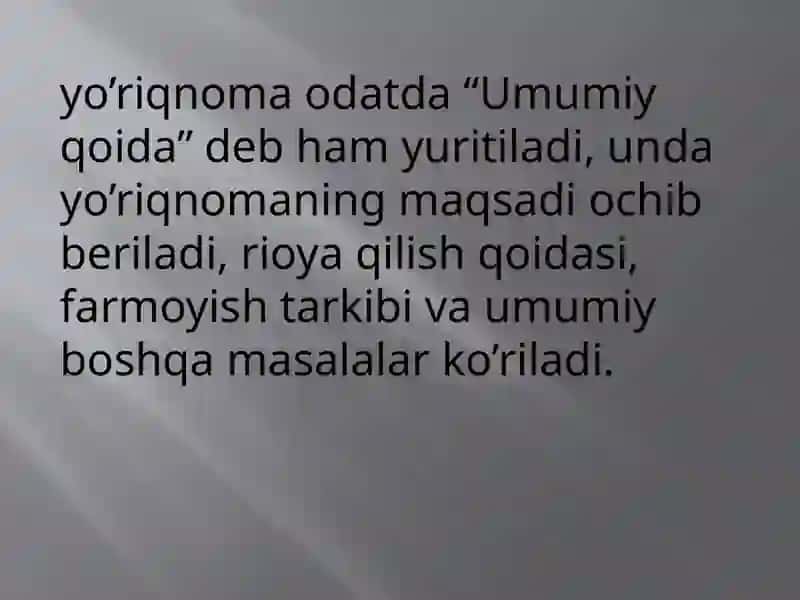 Tashkiliy hujjatlar turlari 4