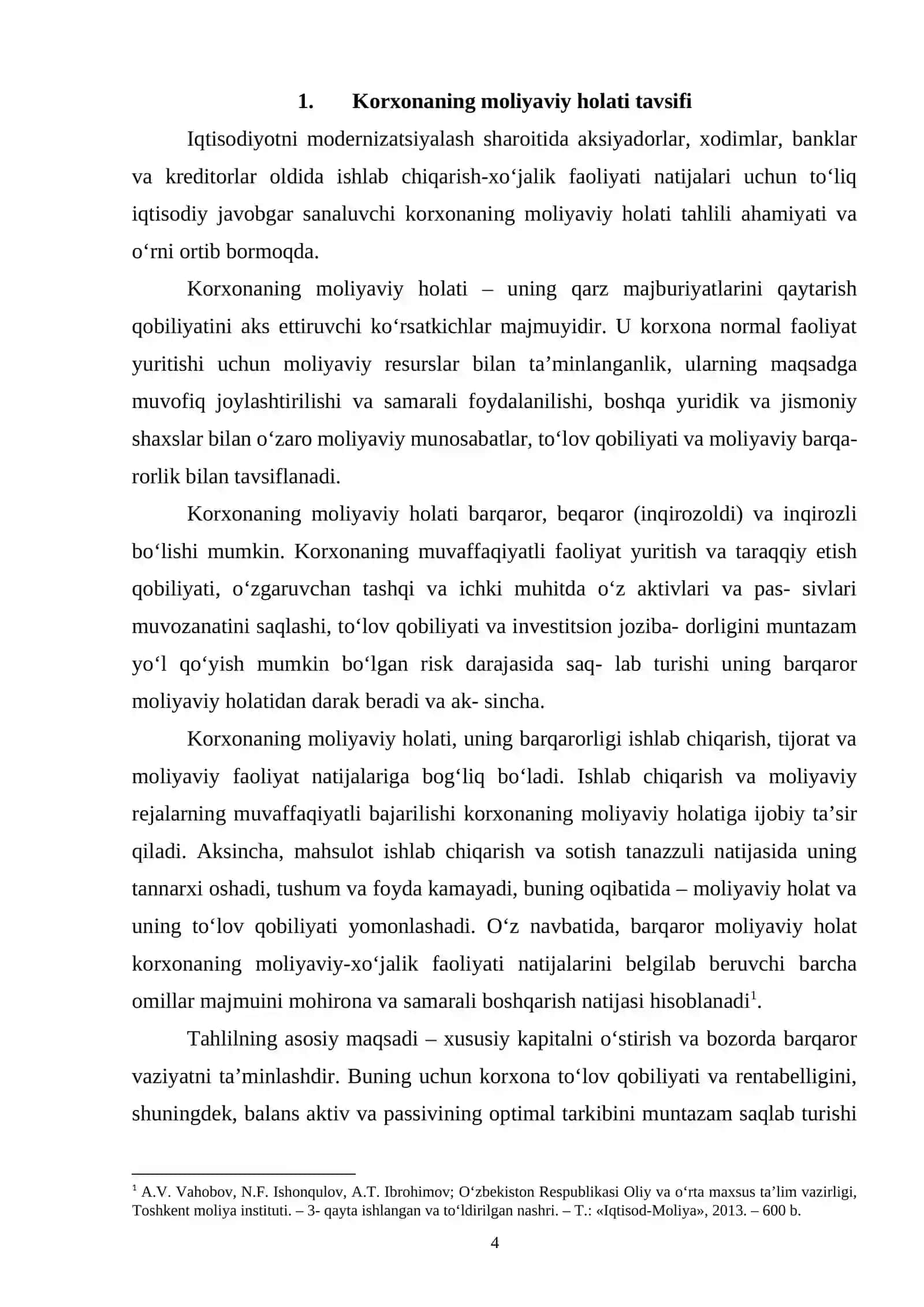 BALANS AKTIV MODDALARINING TAHLILI 4