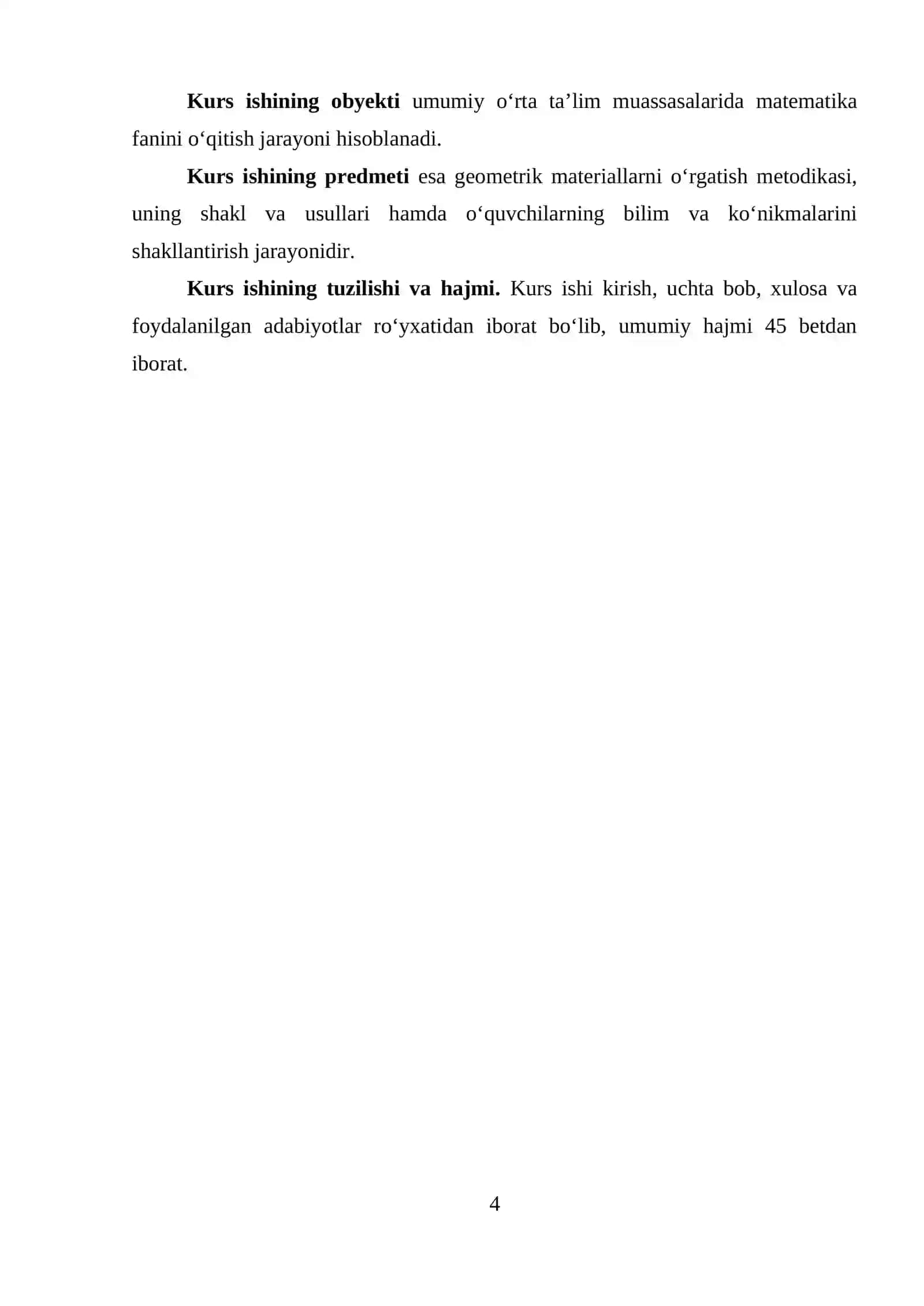GEOMETRIK MATERIALLARNI OʻRGATISH METODIKASI 4
