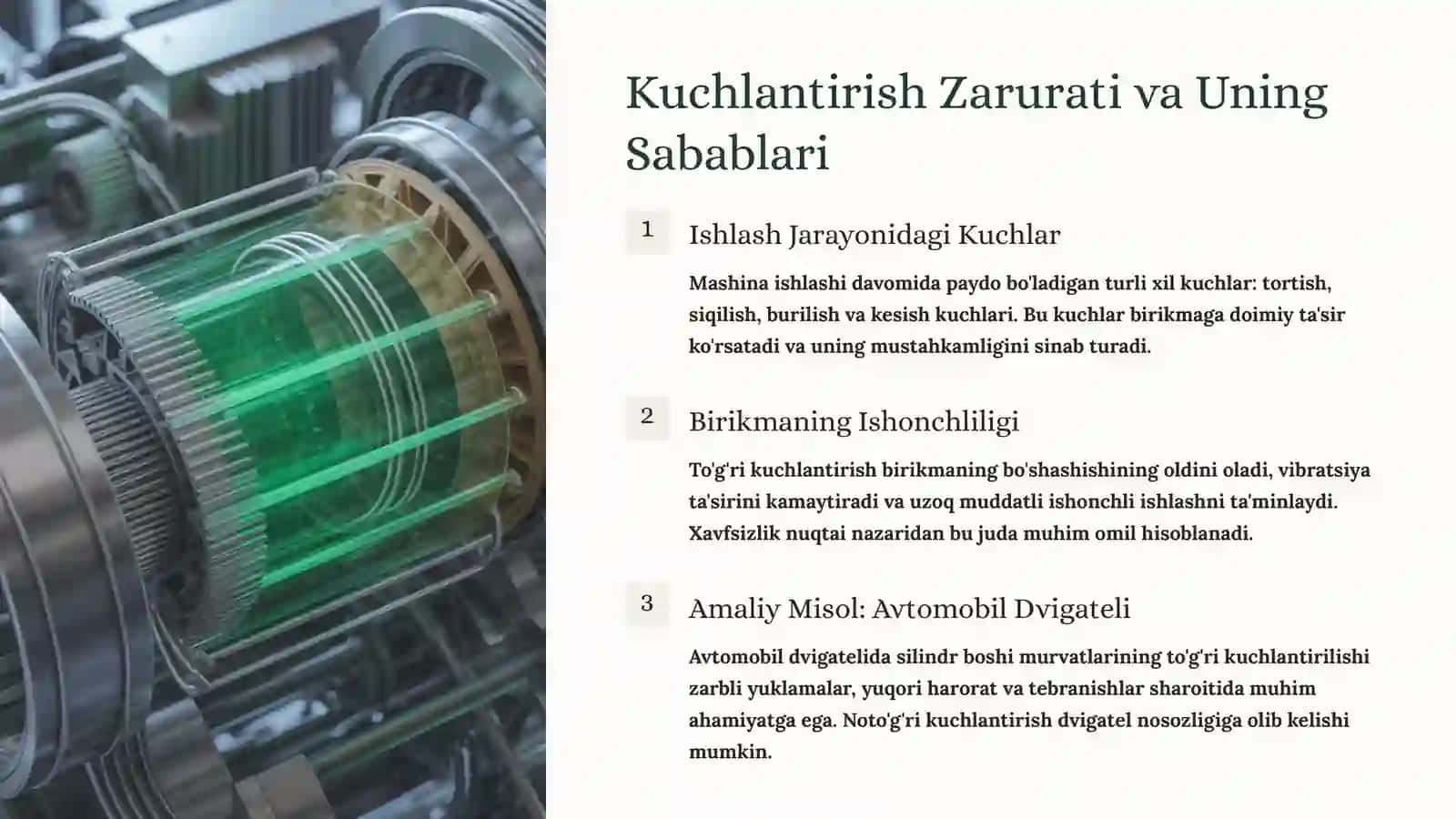 Parchiin Mixli Birikmalar va Ularni Turlari Kuchlantirishda Hisoblash 4