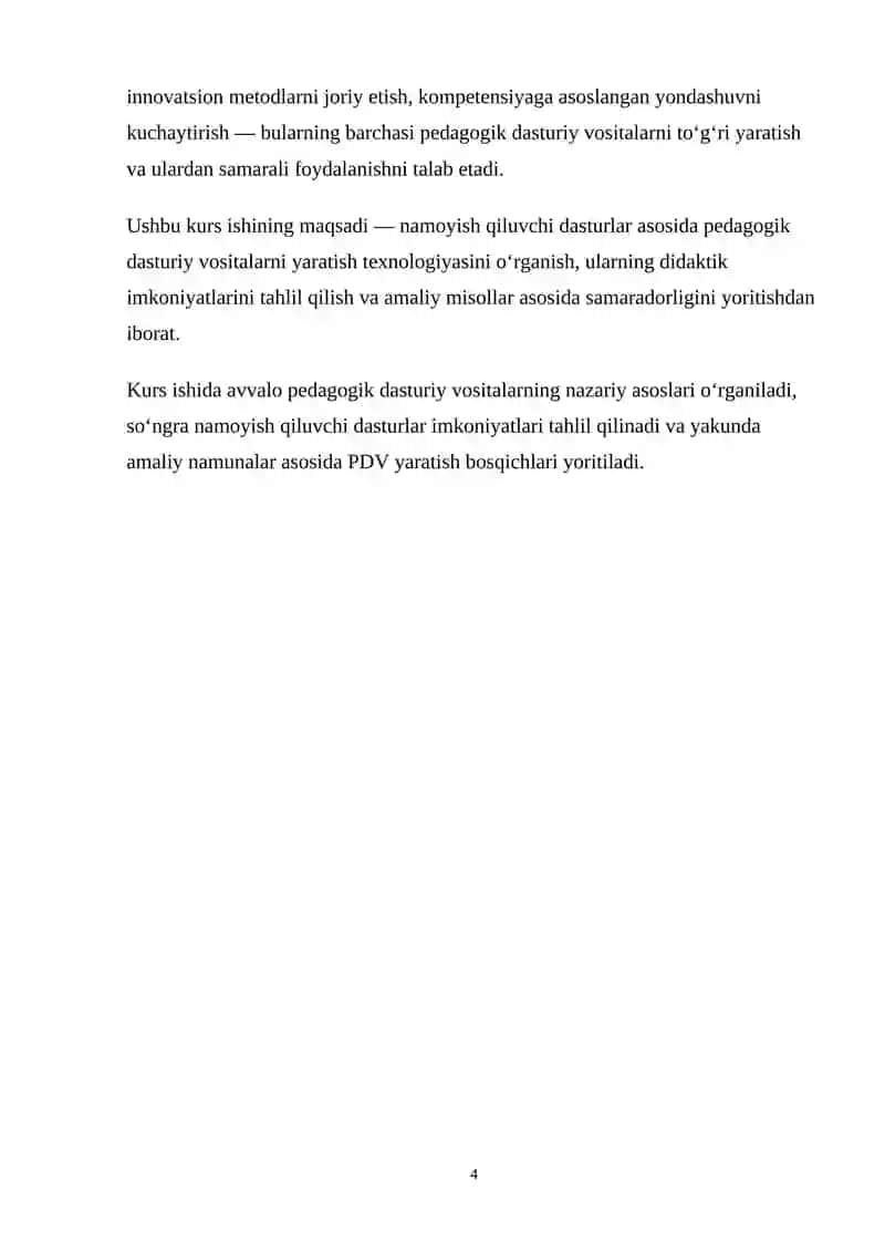 Namoyish qiluvchi dasturlarda pedagogik dasturiy vositalar yaratish 4