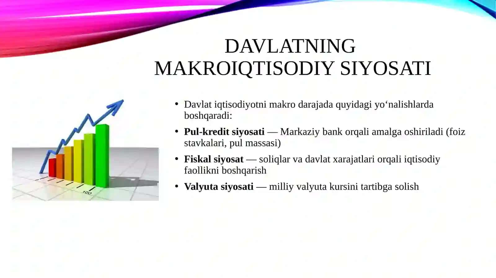 Iqtisodiy faoliyatni davlat tomonidan tartibga solinishi 4