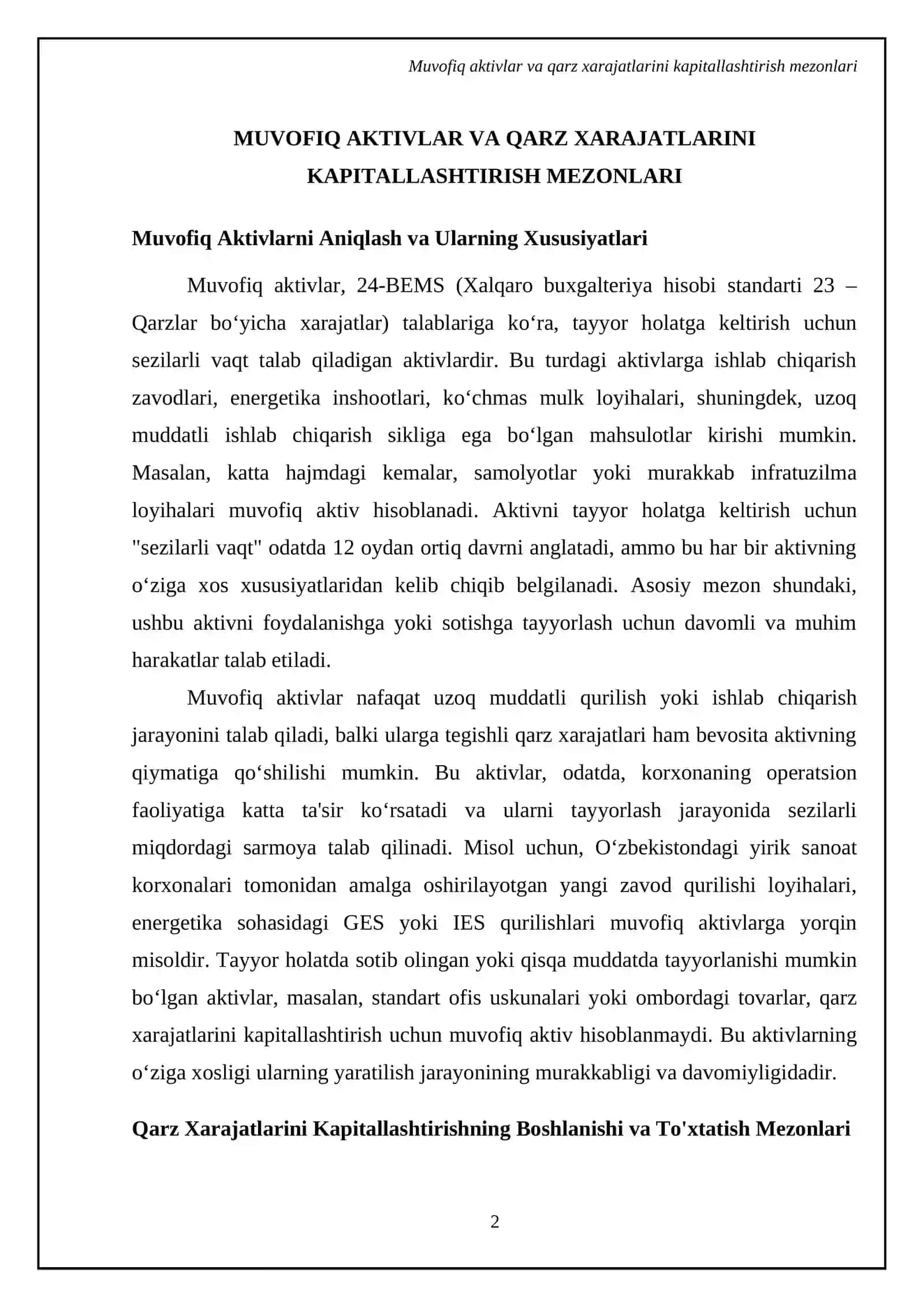Qarzlar bo‘yicha xarajatlar hisobi (24-BEMS) 4