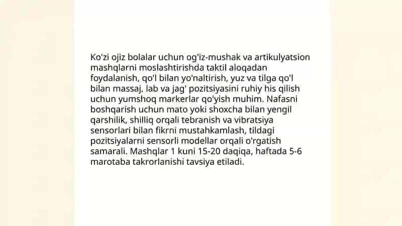 Tovushni to'g'ri tallafuz qilish 4